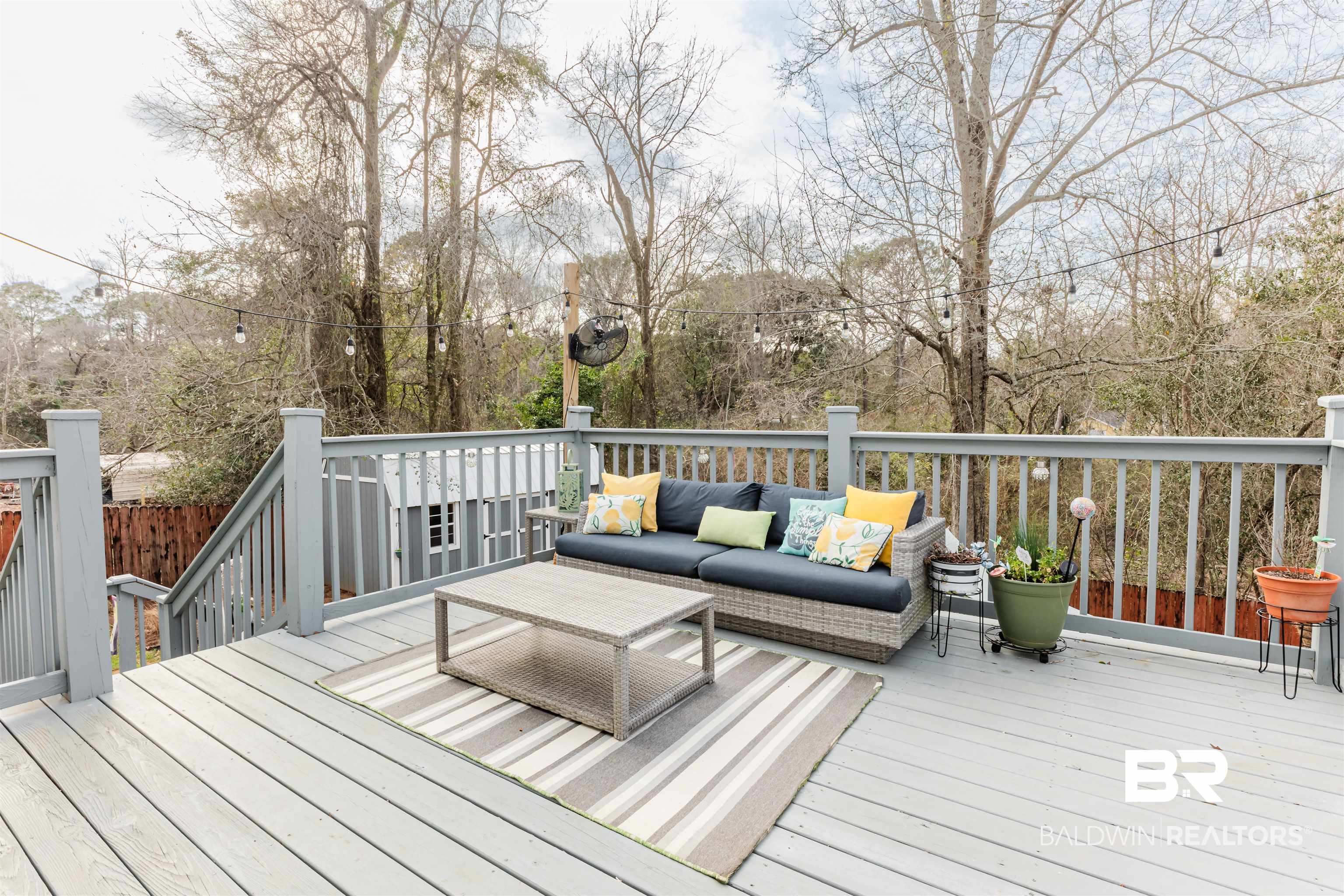 3844 Isabel Way South Mobile, AL 36693 - Photo 43 of 49 Wooden deck featuring an outdoor living space