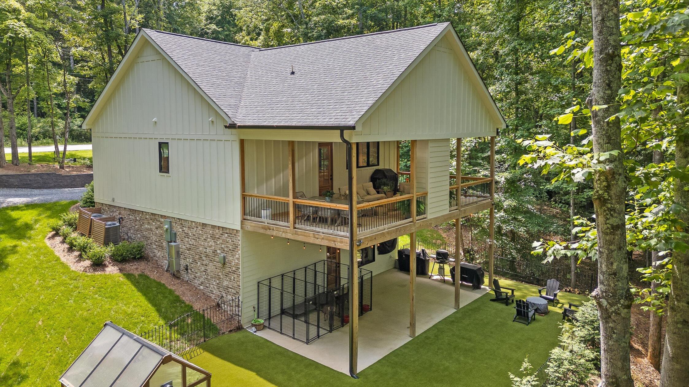 540 Greenwood Road Ringgold, GA 30736 - Photo 7 of 57 Back View of Home