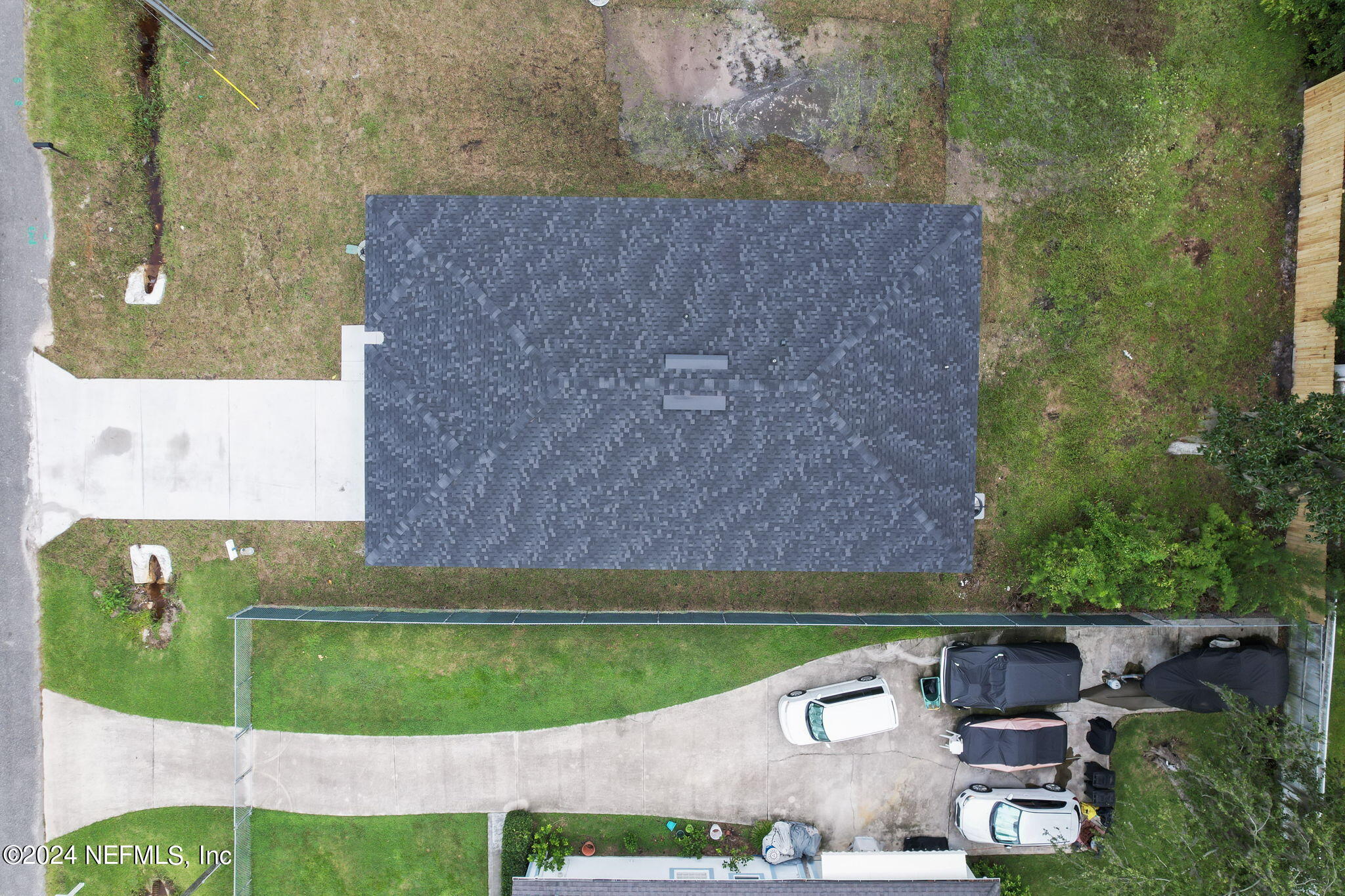 1014 Floyd Street Fleming Island, FL 32003 - Photo 40 of 48 an aerial view of a house