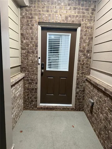 a view of storage and utility room in empty room