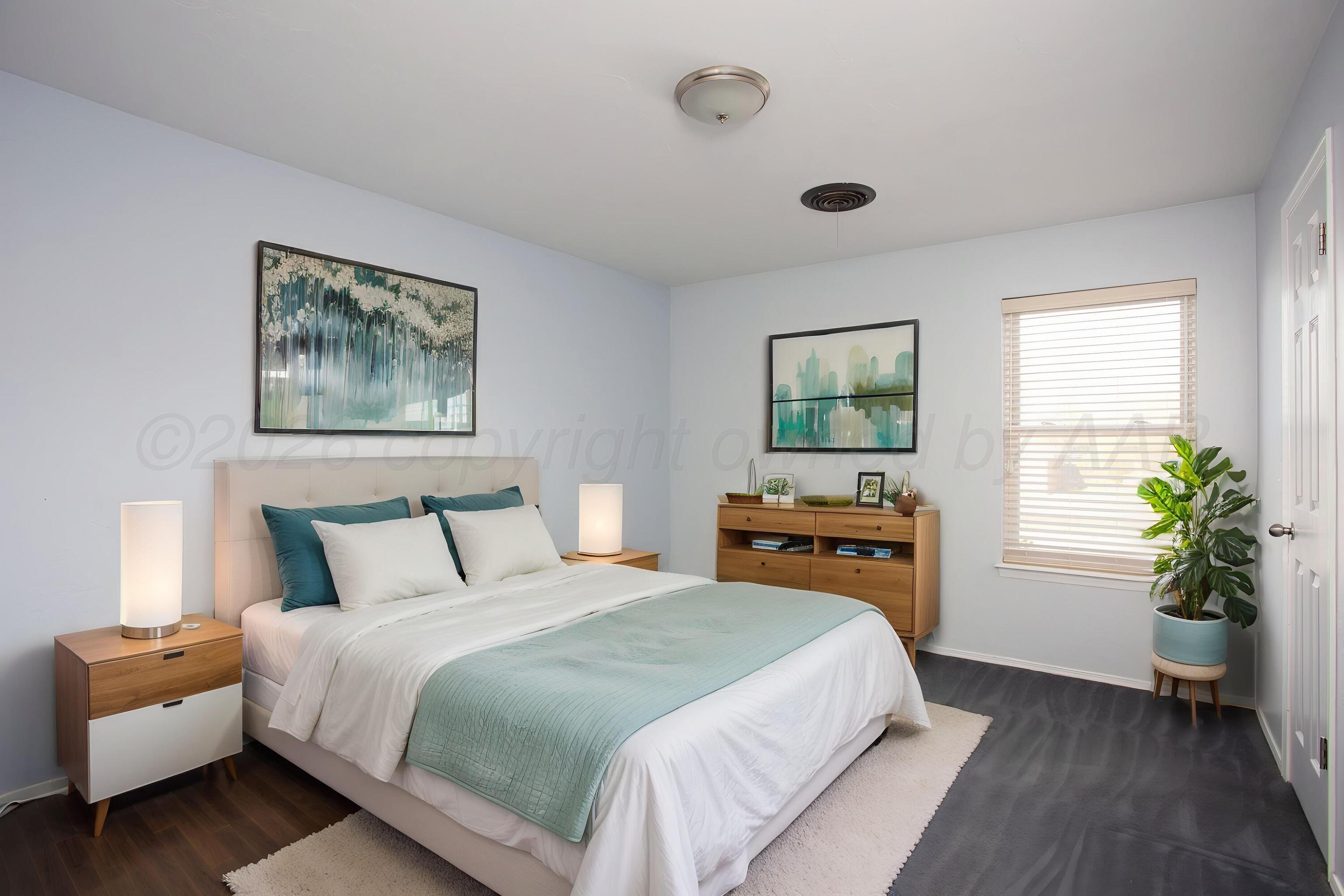 5715 South Milam Street Amarillo, TX 79110 - Photo 24 of 35 STAGED - BEDROOM