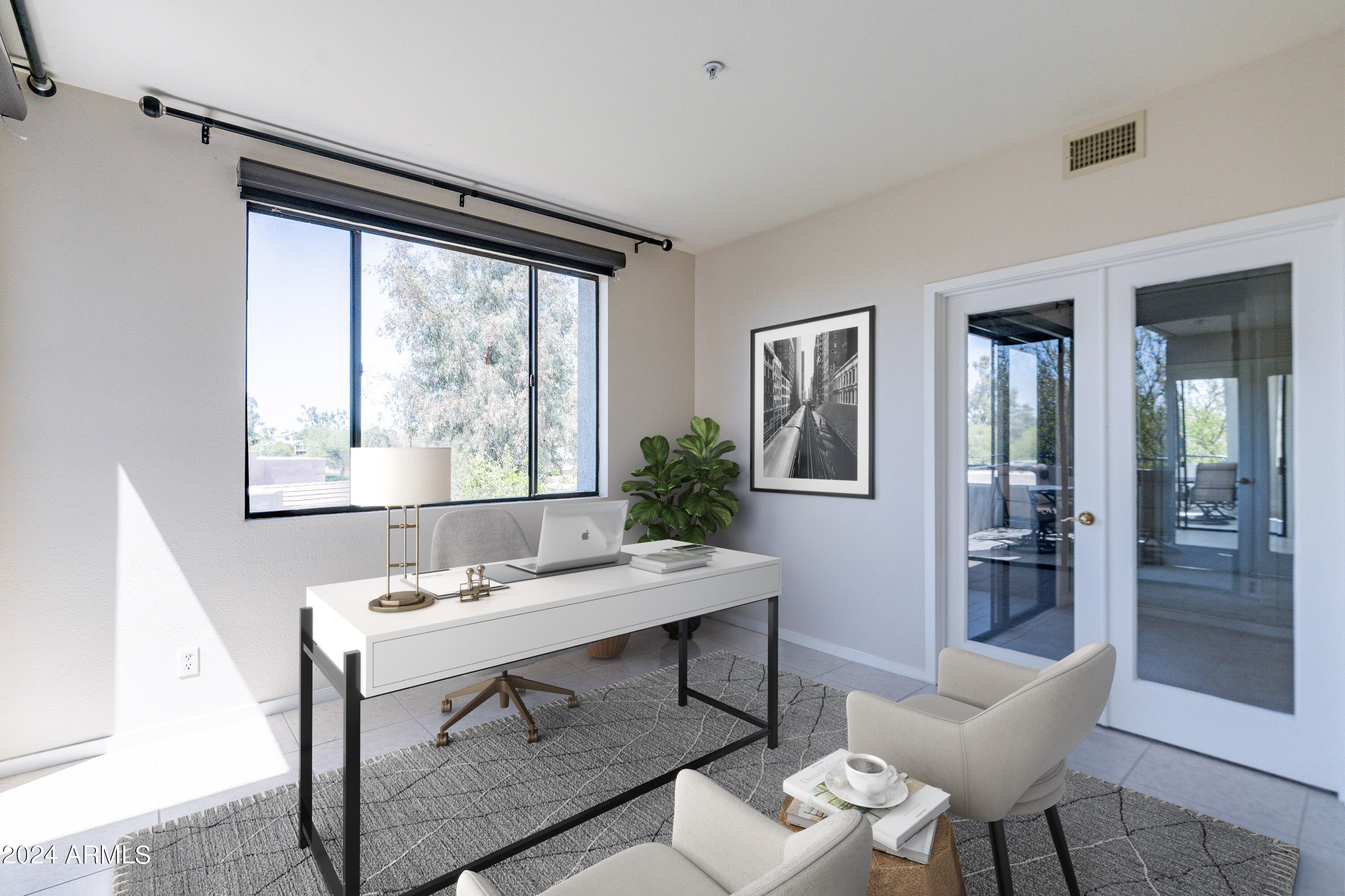 7700 East Gainey Ranch Road, Unit 253 Scottsdale, AZ 85258 - Photo 21 of 56 Virtually Staged Den or Office