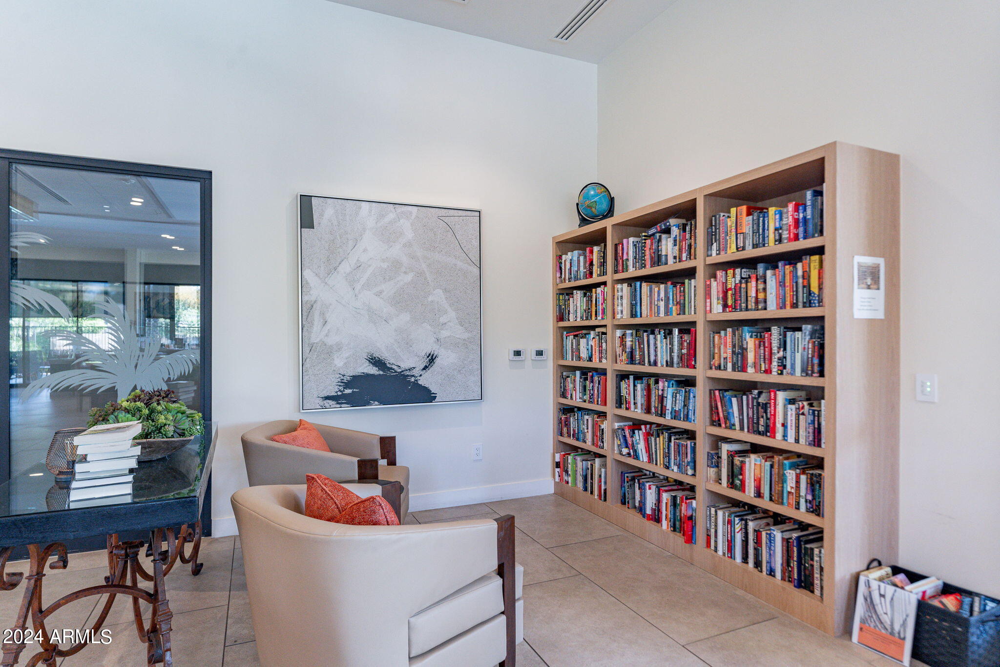 7700 East Gainey Ranch Road, Unit 253 Scottsdale, AZ 85258 - Photo 40 of 56 Clubhouse Library