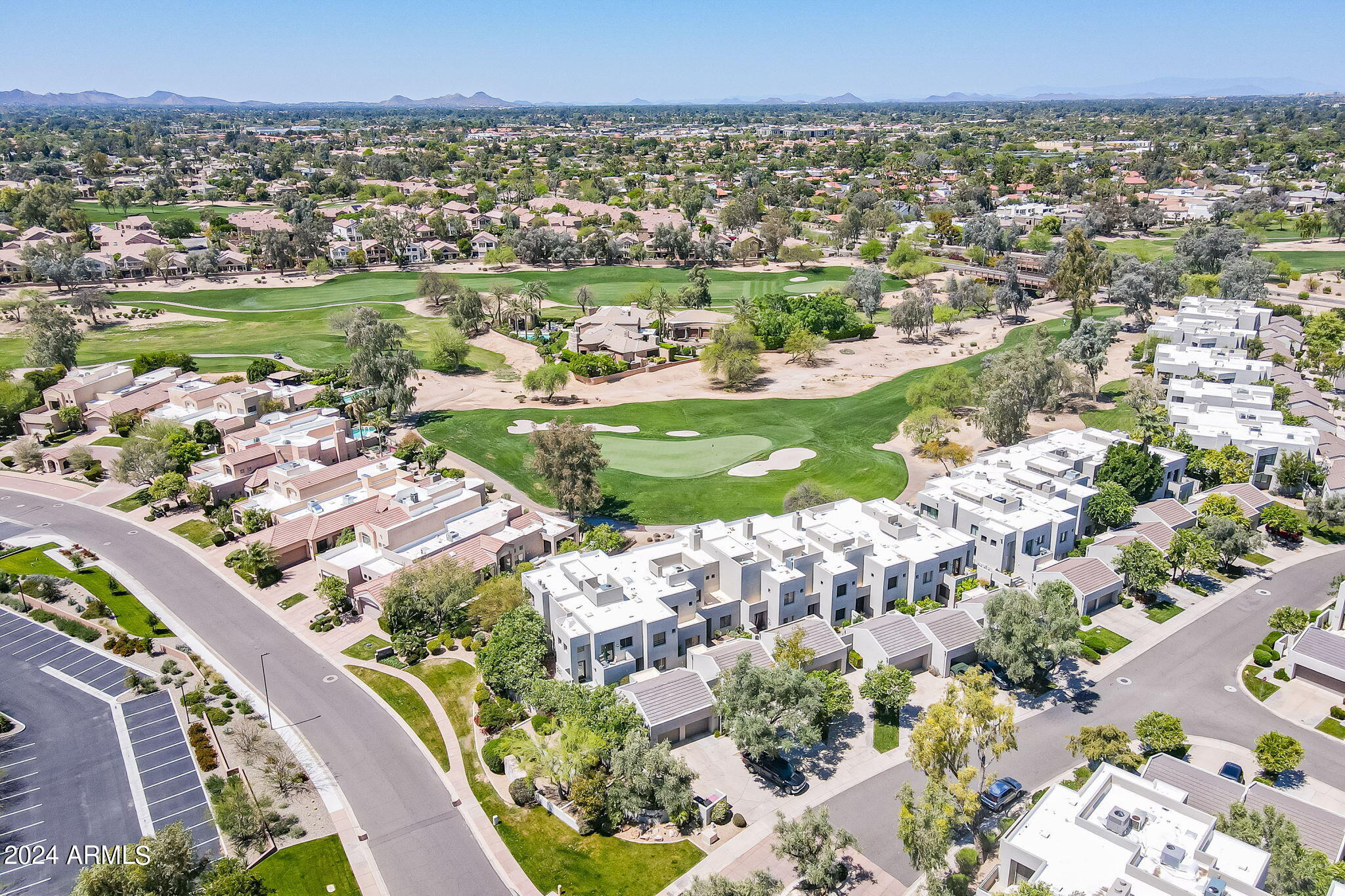 7700 East Gainey Ranch Road, Unit 253 Scottsdale, AZ 85258 - Photo 53 of 56 Aerial View of Sunset Cove