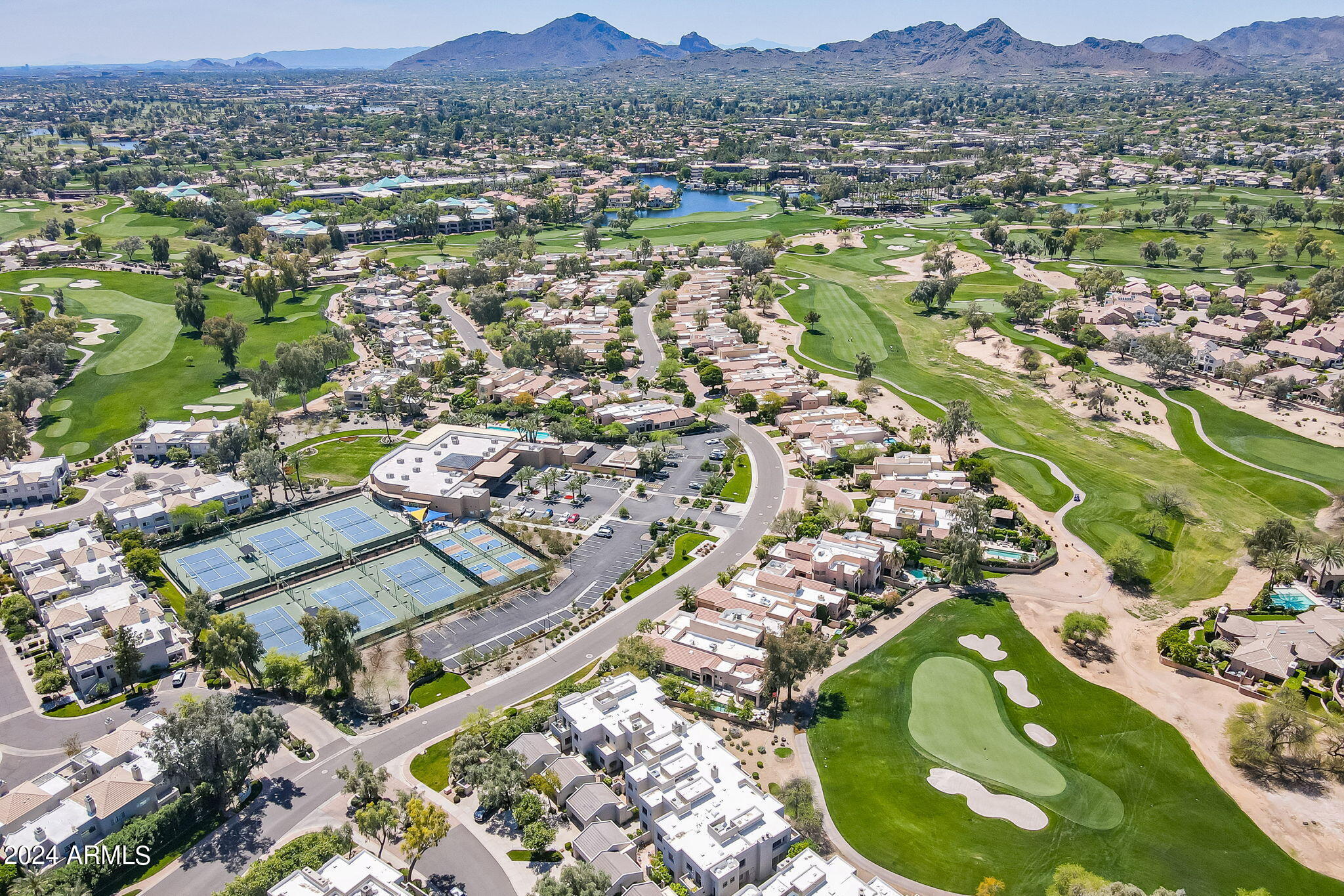 7700 East Gainey Ranch Road, Unit 253 Scottsdale, AZ 85258 - Photo 54 of 56 Aerial View Of Golf Course