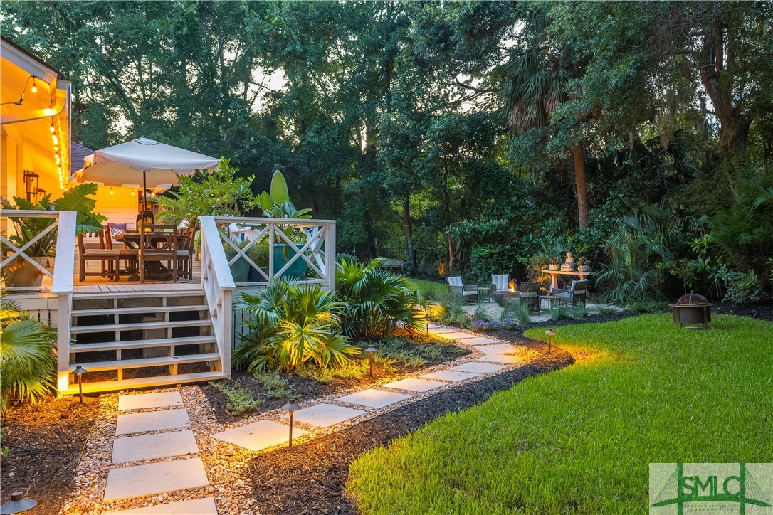 1 Raintree Lane Savannah, GA 31411 - Photo 32 of 41 Backyard