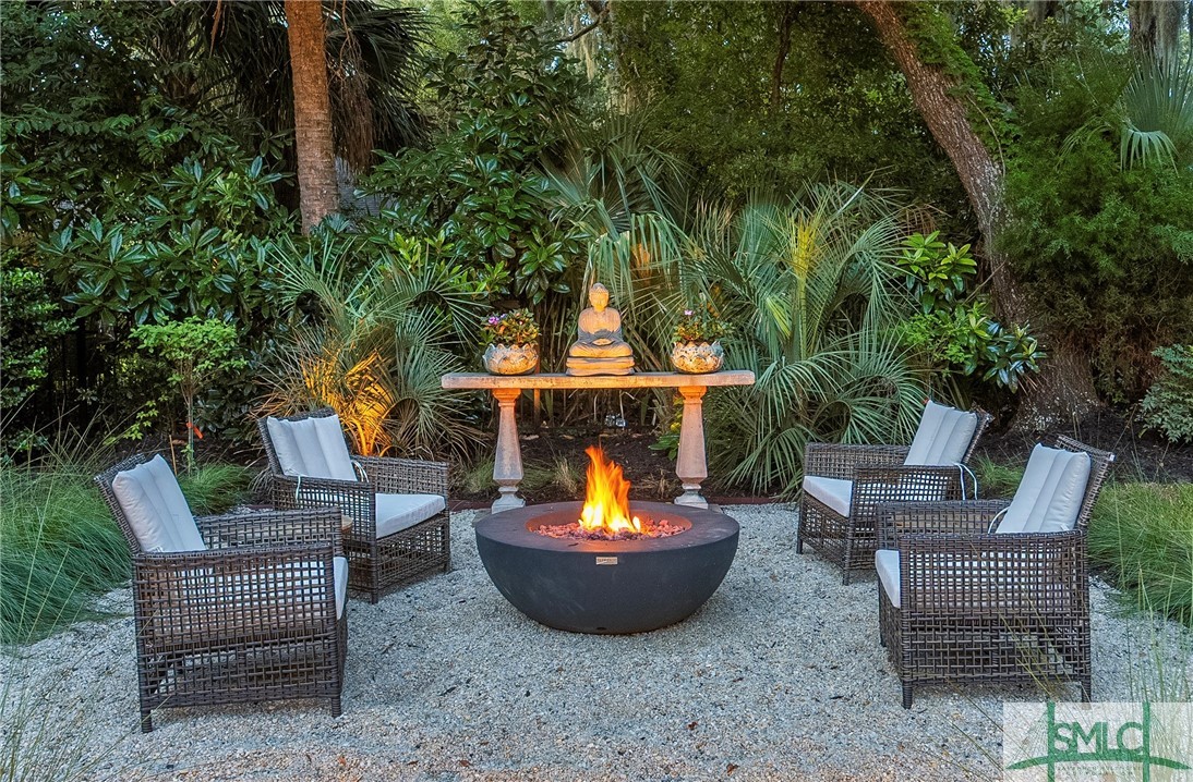 1 Raintree Lane Savannah, GA 31411 - Photo 33 of 41 Firepit