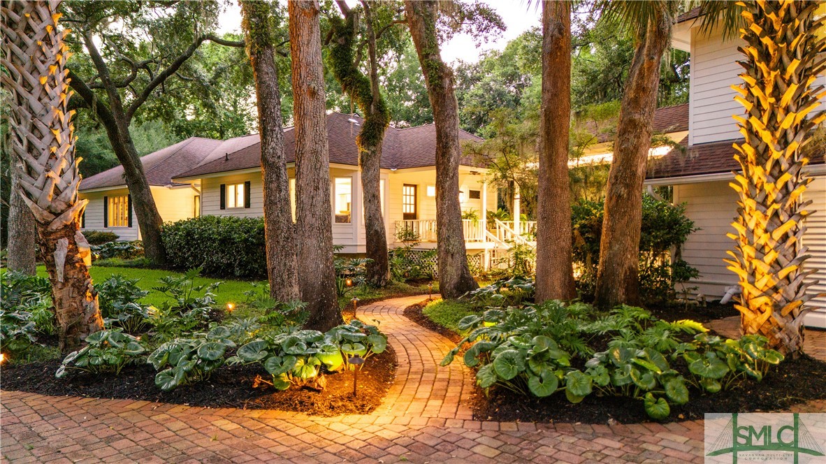 1 Raintree Lane Savannah, GA 31411 - Photo 34 of 41 Garden View