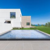 a view of backyard with outdoor space