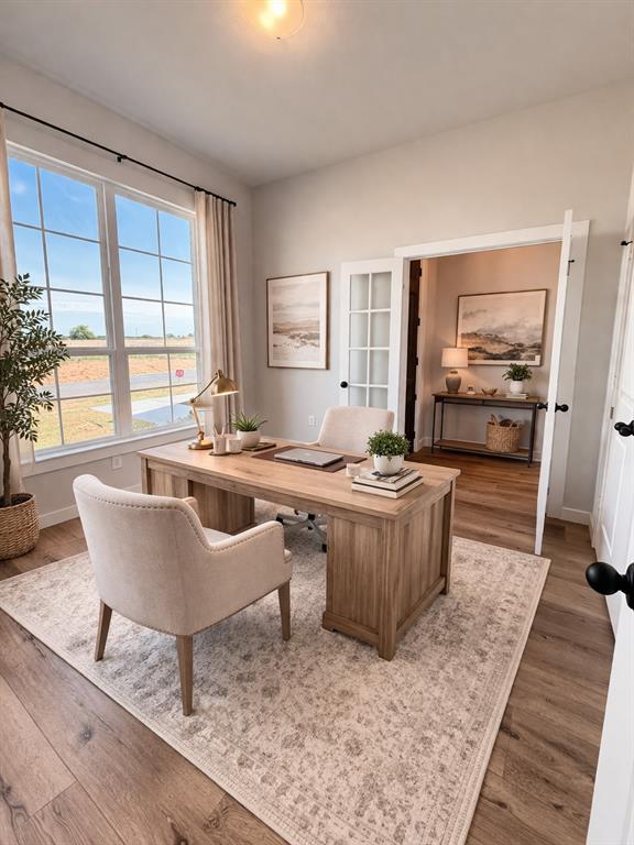 317 Skeen Peak Springtown, TX 76082 - Photo 11 of 31 AI Enhanced Virtual Staging of Formal Study