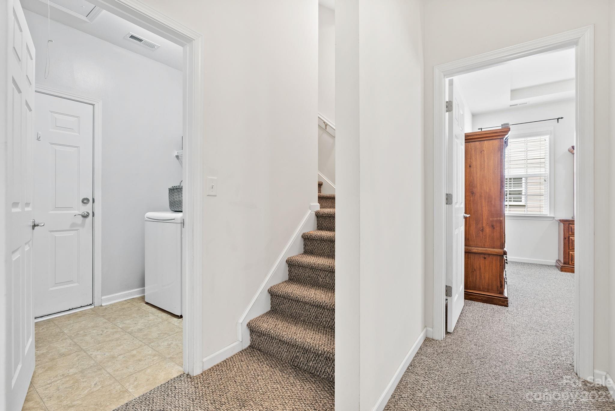 60 West Hiawassee Road Fletcher, NC 28732 - Photo 22 of 40 a view of an entryway with staircase
