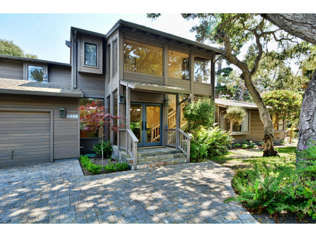 3089 Valdez Road Pebble Beach, CA 93953 - Photo 6 of 25 a front view of a house with garden