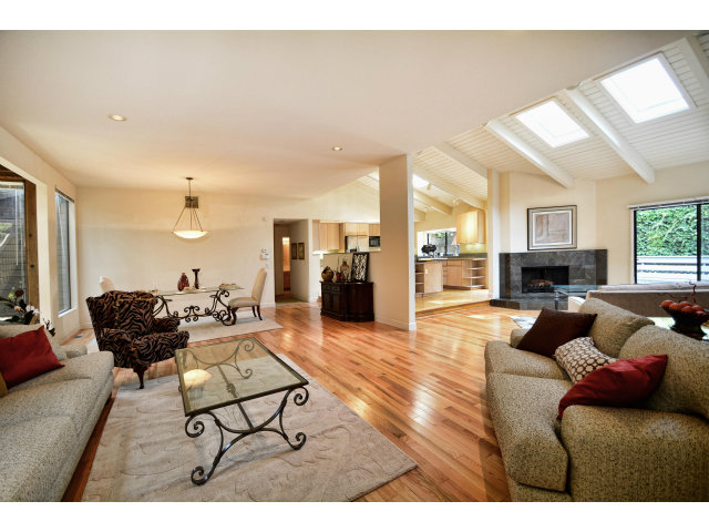 3089 Valdez Road Pebble Beach, CA 93953 - Photo 10 of 25 a living room with furniture and a fireplace