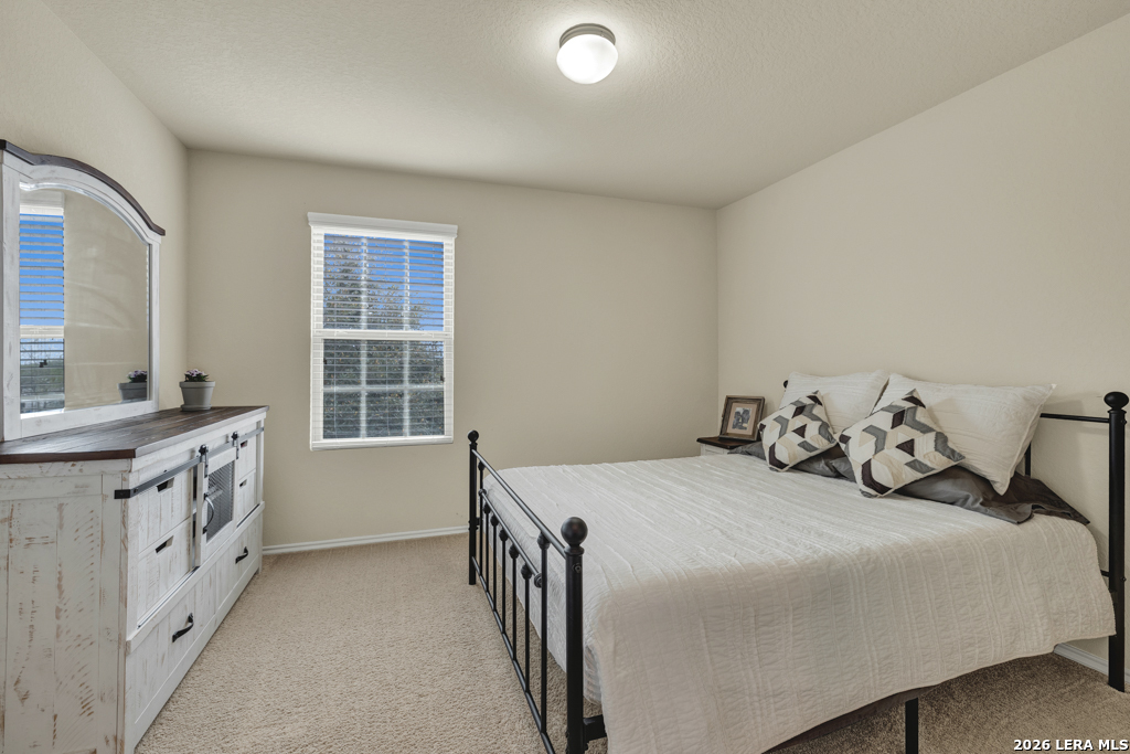 124 Field Ridge New Braunfels, TX 78130 - Photo 25 of 43 a bedroom with a bed and a sink