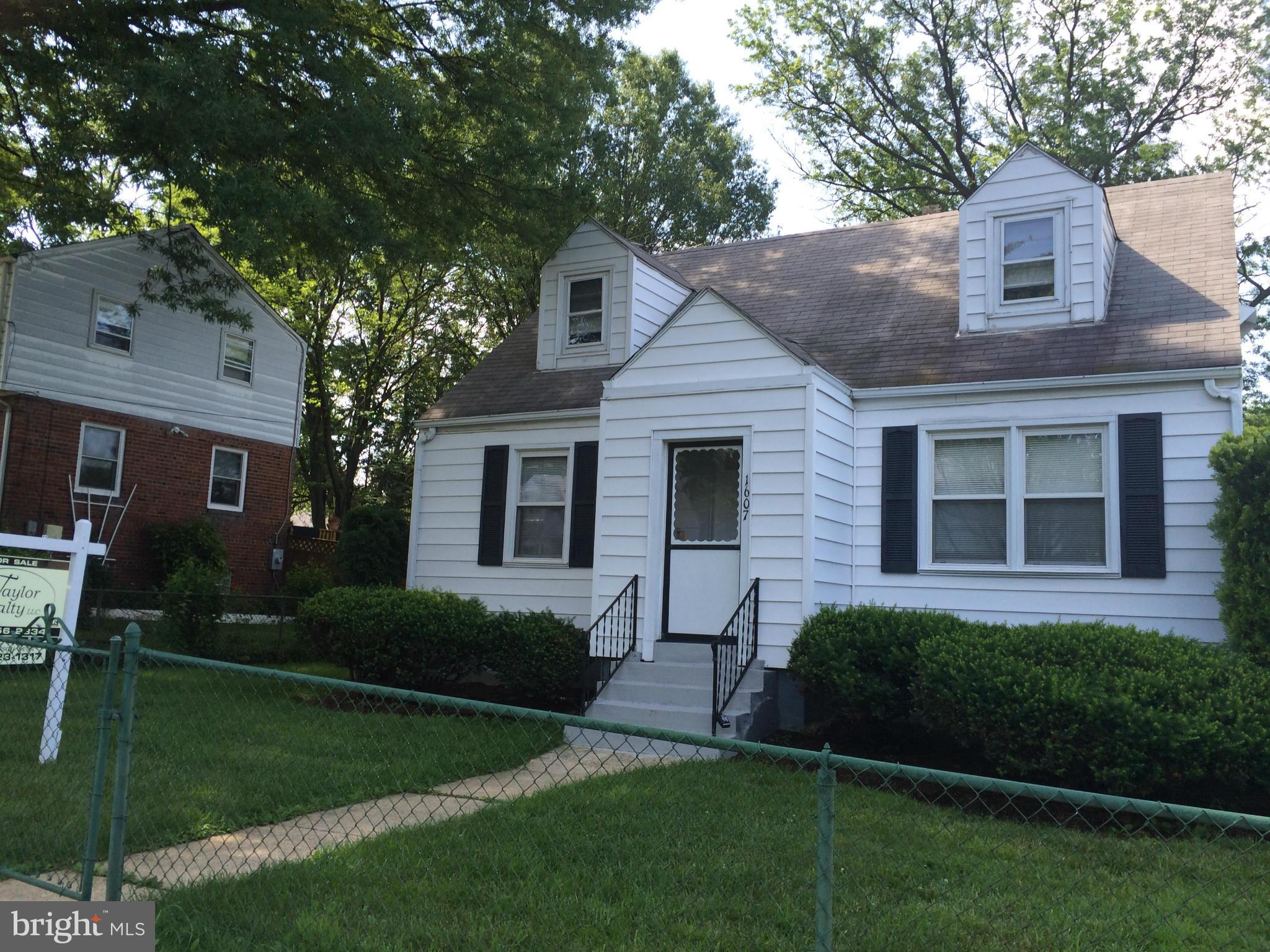 1607 Moffet Road Silver Spring, MD 20903 - Photo 1 of 26 Exterior (Front)