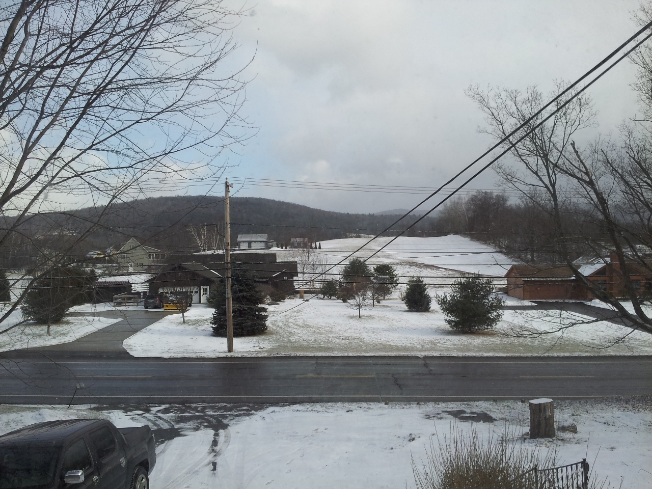 527 North State Road Cheshire, MA 01225 - Photo 2 of 9 view from Kitchen Bay window