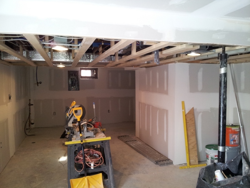 527 North State Road Cheshire, MA 01225 - Photo 7 of 9 Family Room in progress basement level