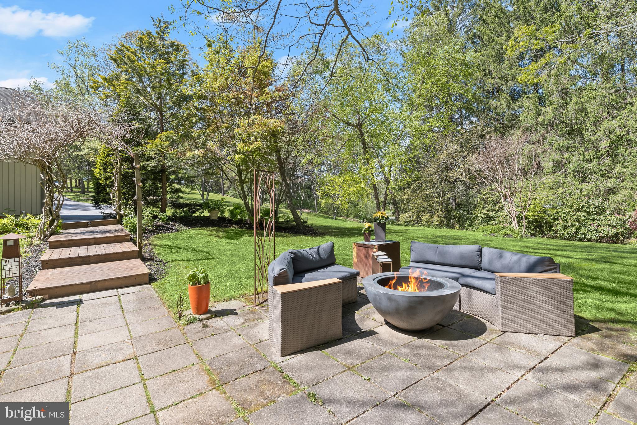 927 Buckhorn Road Sykesville, MD 21784 - Photo 99 of 147 Custom Patio - Gas Firepit