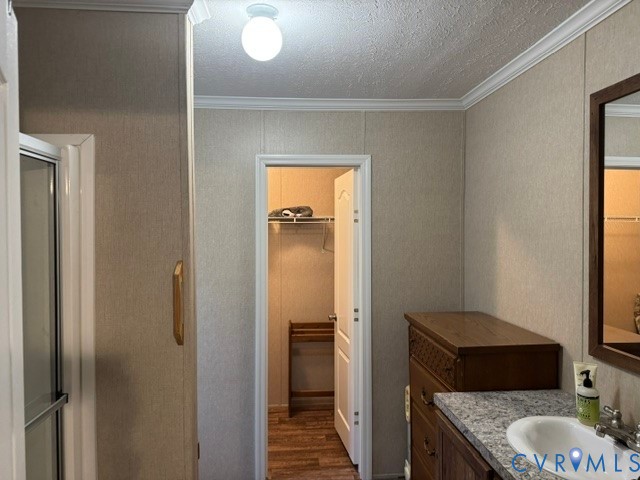 1927 Five Forks Road Pamplin, VA 23958 - Photo 22 of 42 Bathroom vanity featuring a white oval sink, chrom