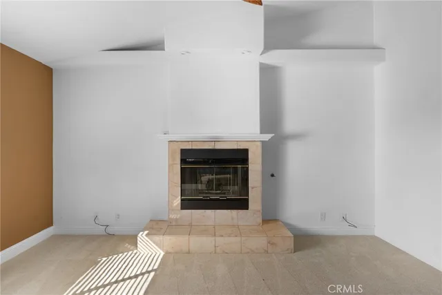 a spacious bathroom with a granite countertop sink a mirror and a