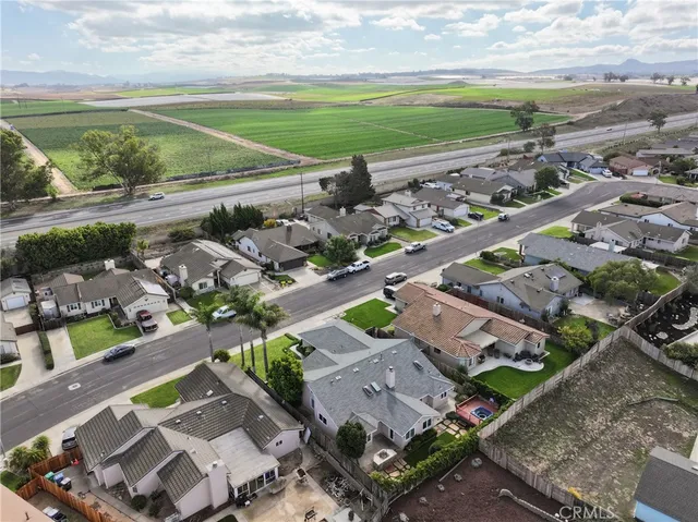 a view of a city with an ocean view