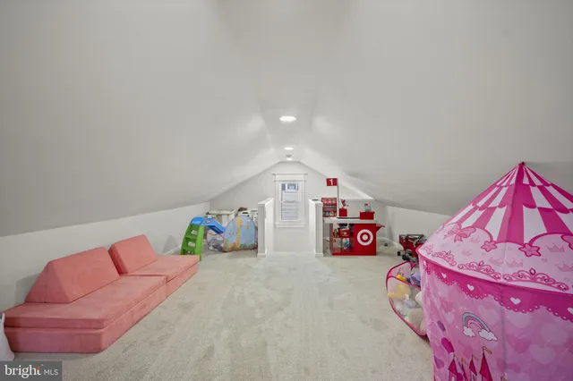 a view of storage and utility room with toys