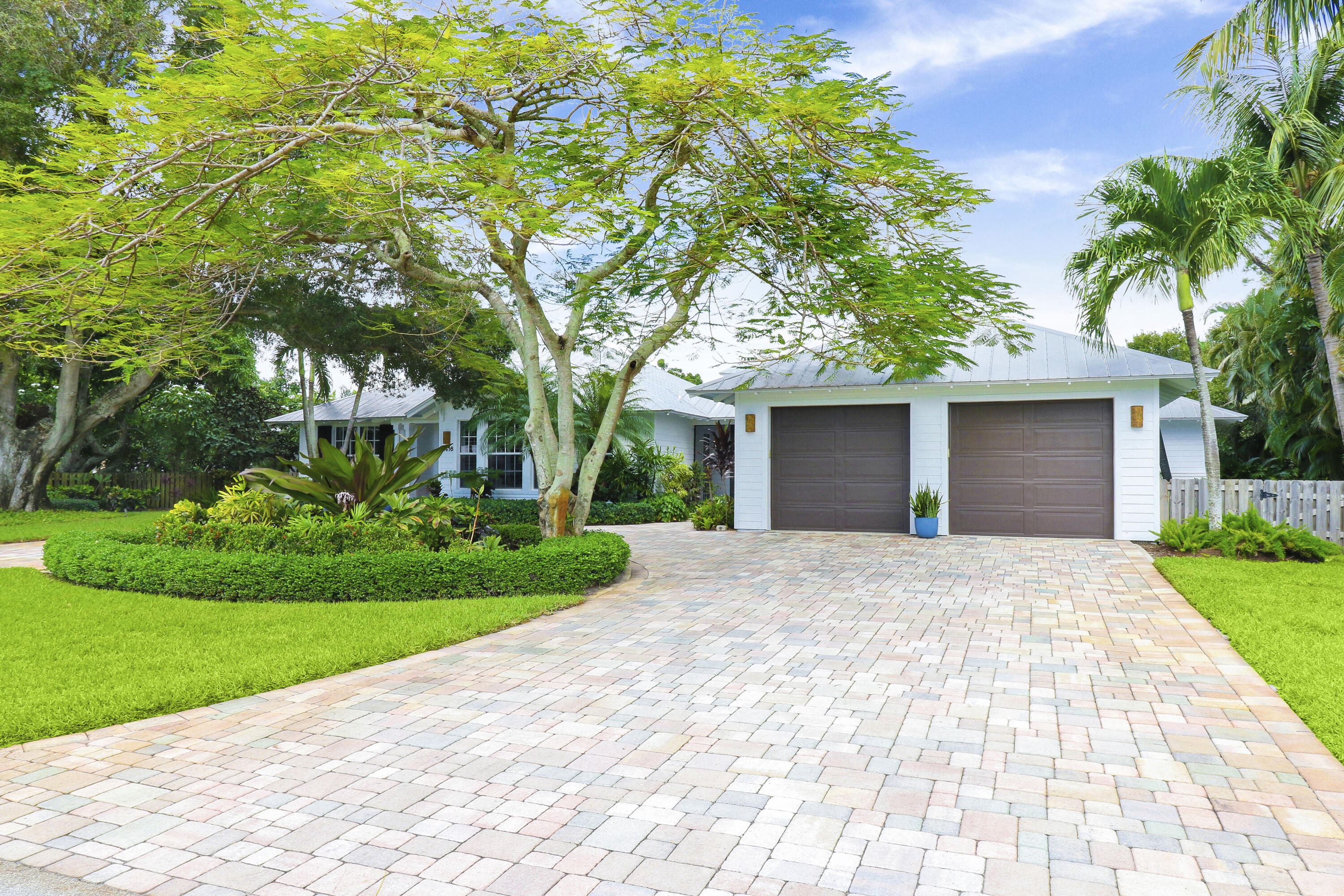 2416 Northwest Fork Road Stuart, FL 34994 - Photo 3 of 53 circular drive and garage