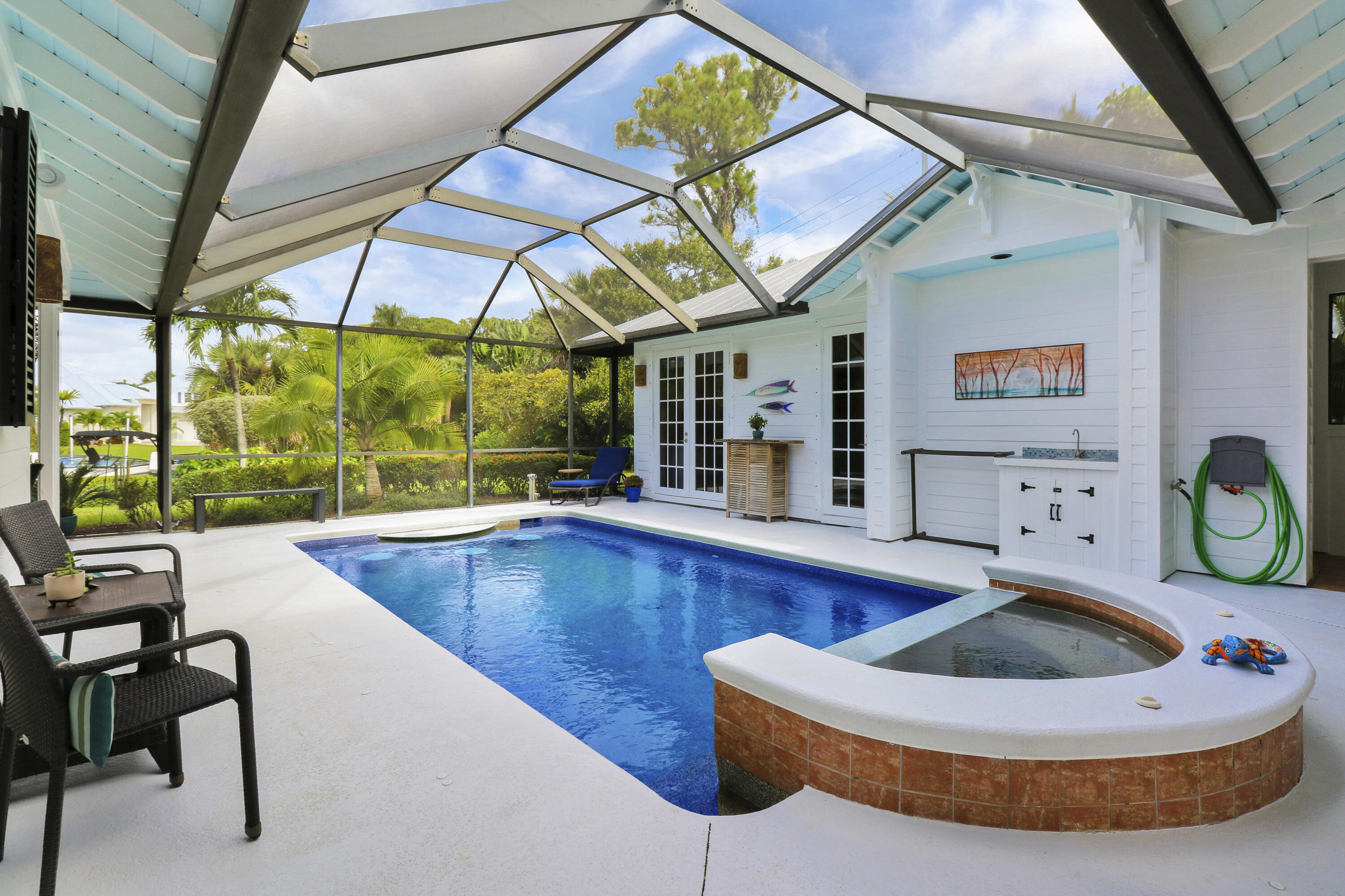 2416 Northwest Fork Road Stuart, FL 34994 - Photo 37 of 53 pool and hot tub 2