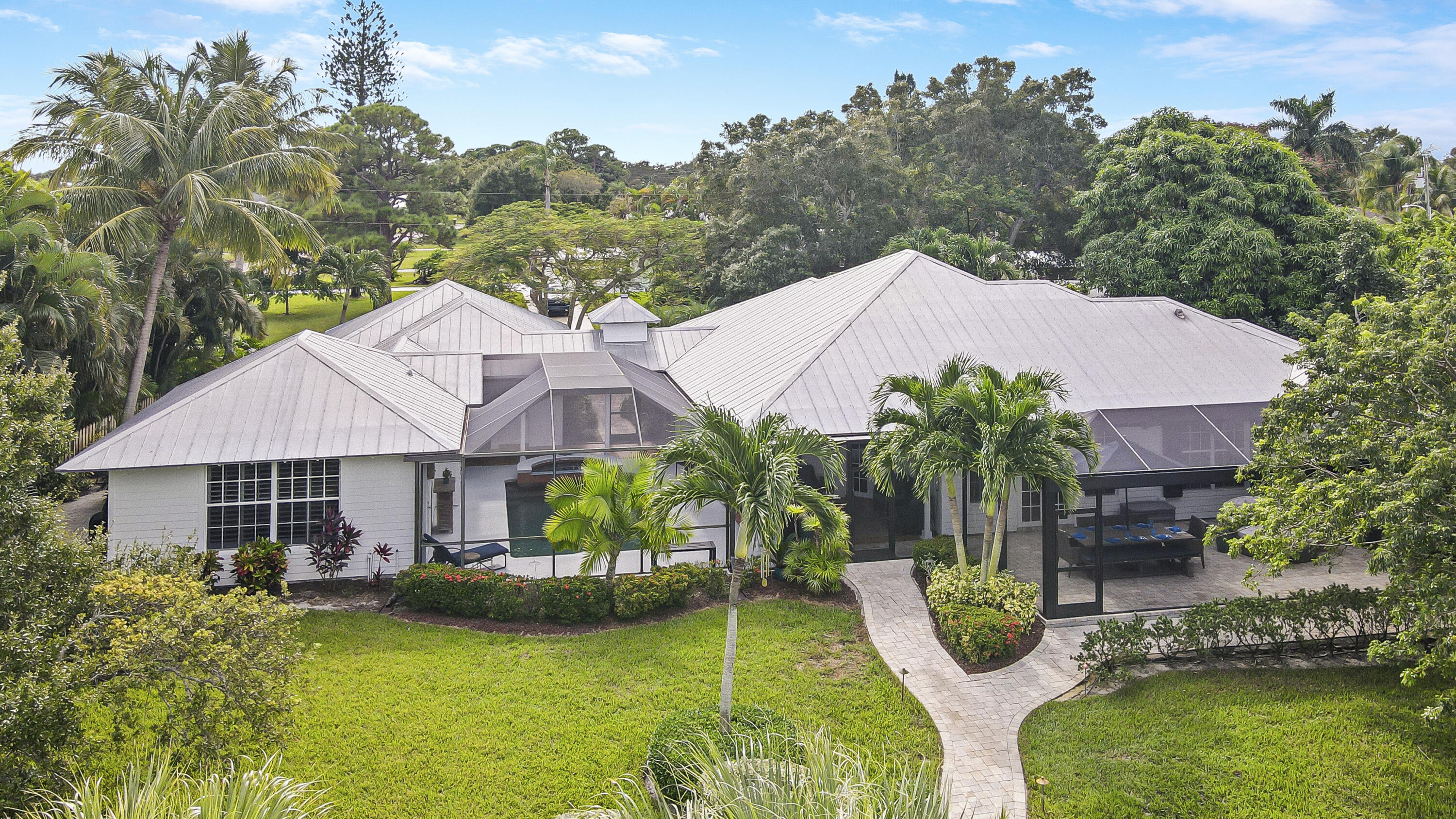 2416 Northwest Fork Road Stuart, FL 34994 - Photo 50 of 53 aerial of back of home