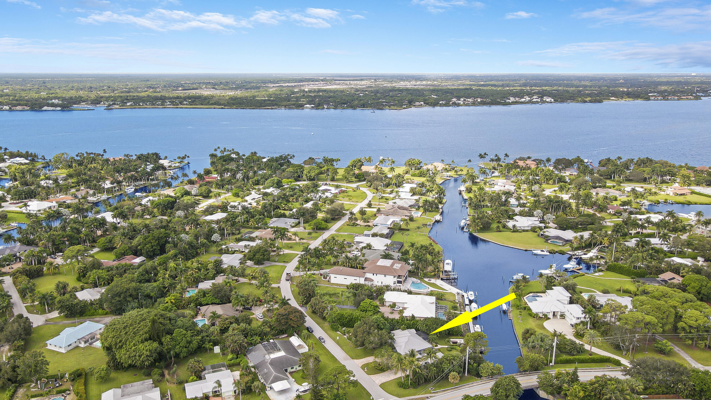 2416 Northwest Fork Road Stuart, FL 34994 - Photo 52 of 53 aerial of water