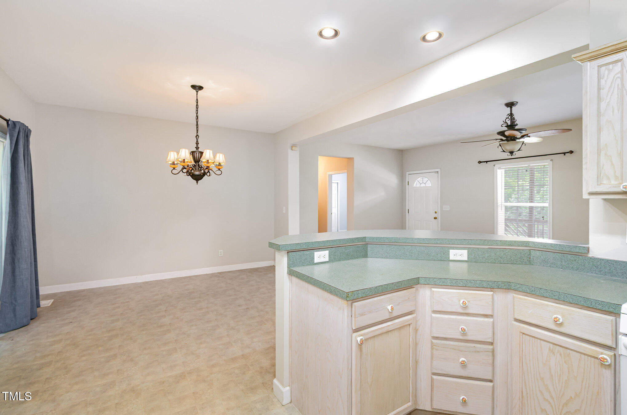 824 Kittrell Road Kittrell, NC 27544 - Photo 19 of 37 a view of a kitchen center island and stainless steel appliances