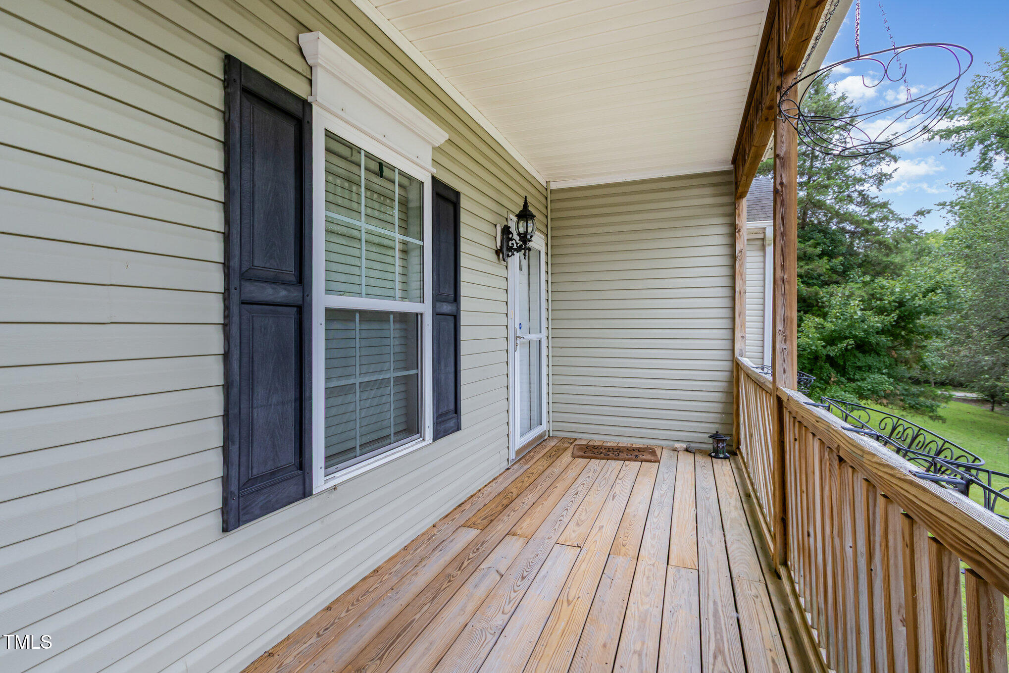 824 Kittrell Road Kittrell, NC 27544 - Photo 4 of 37 a view of wooden balcony