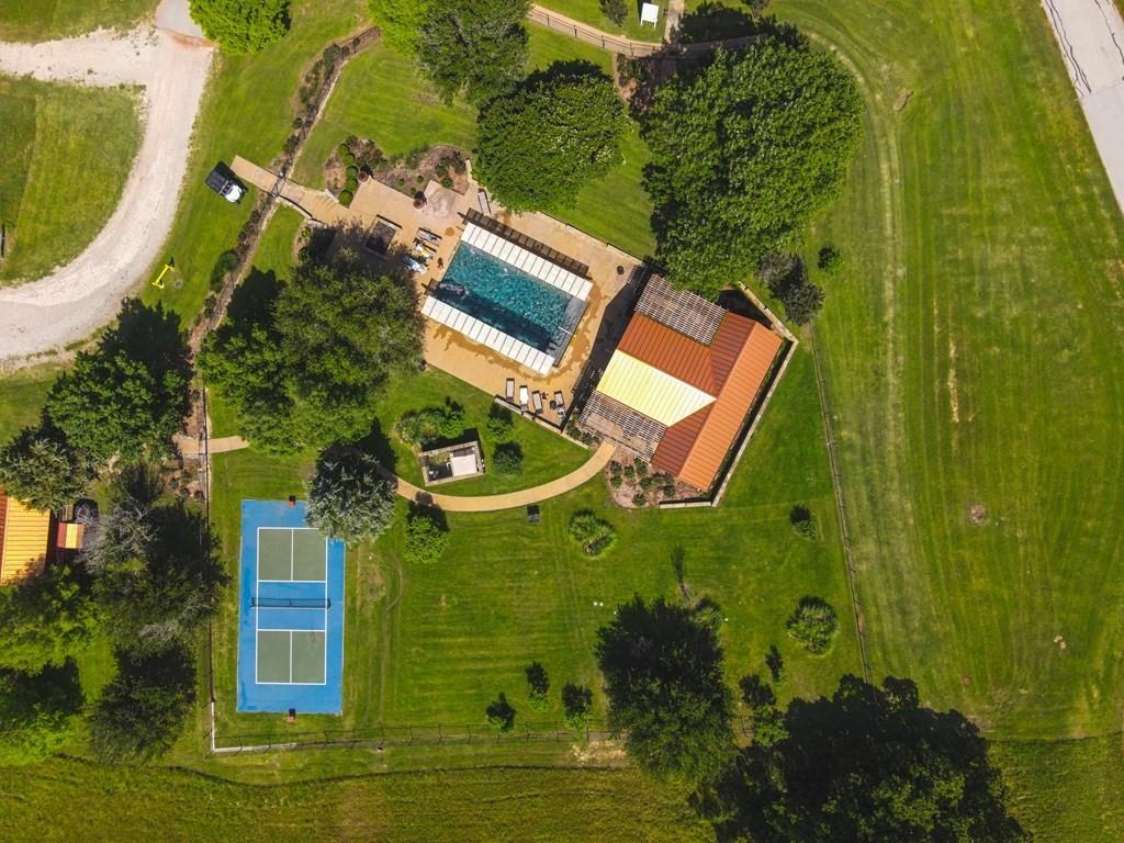 Lot 246 Overlook Point Athens, TX 75752 - Photo 7 of 12 an aerial view of a house with a swimming pool