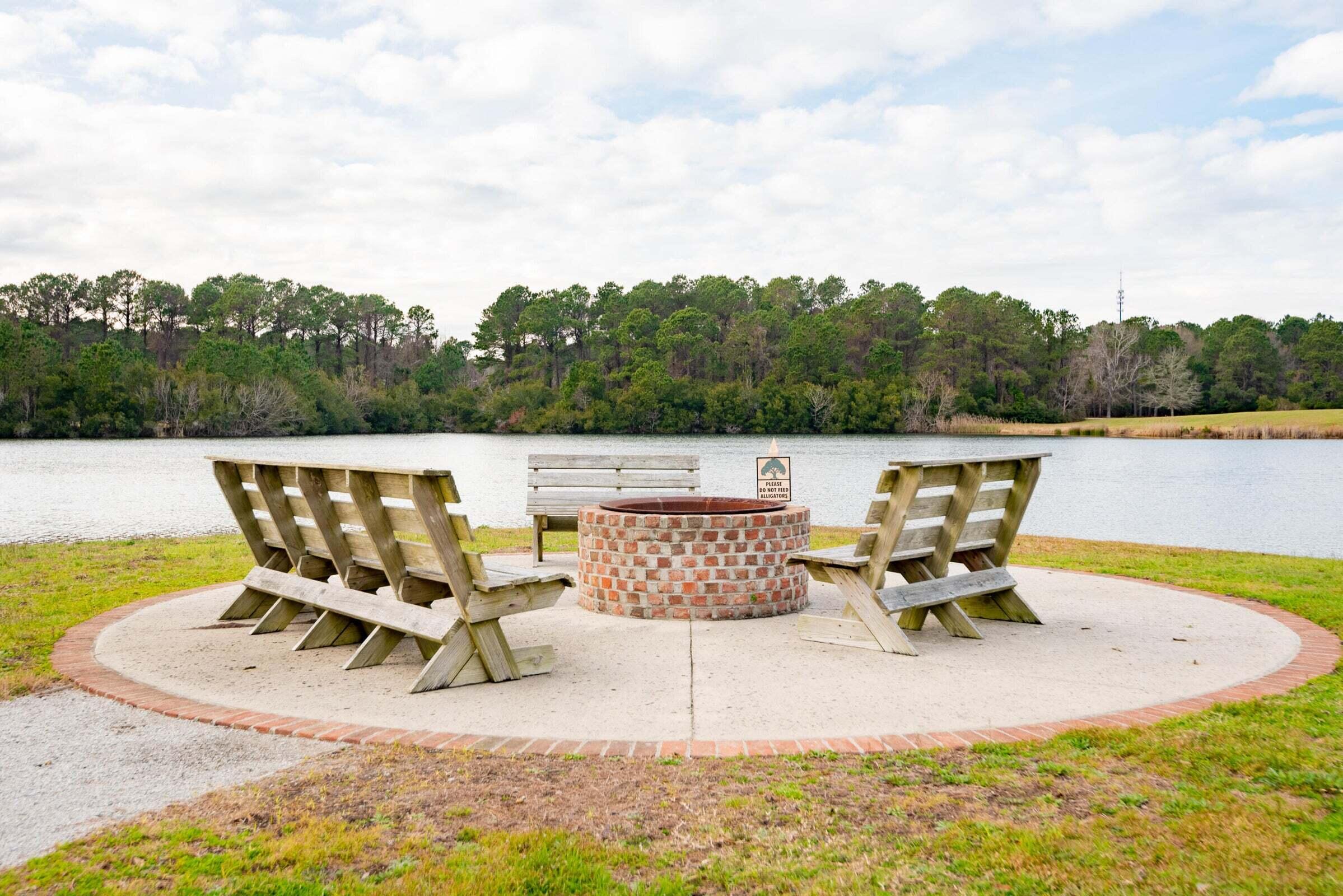 4193 Longmarsh Road Awendaw, SC 29429 - Photo 12 of 14 Firepit