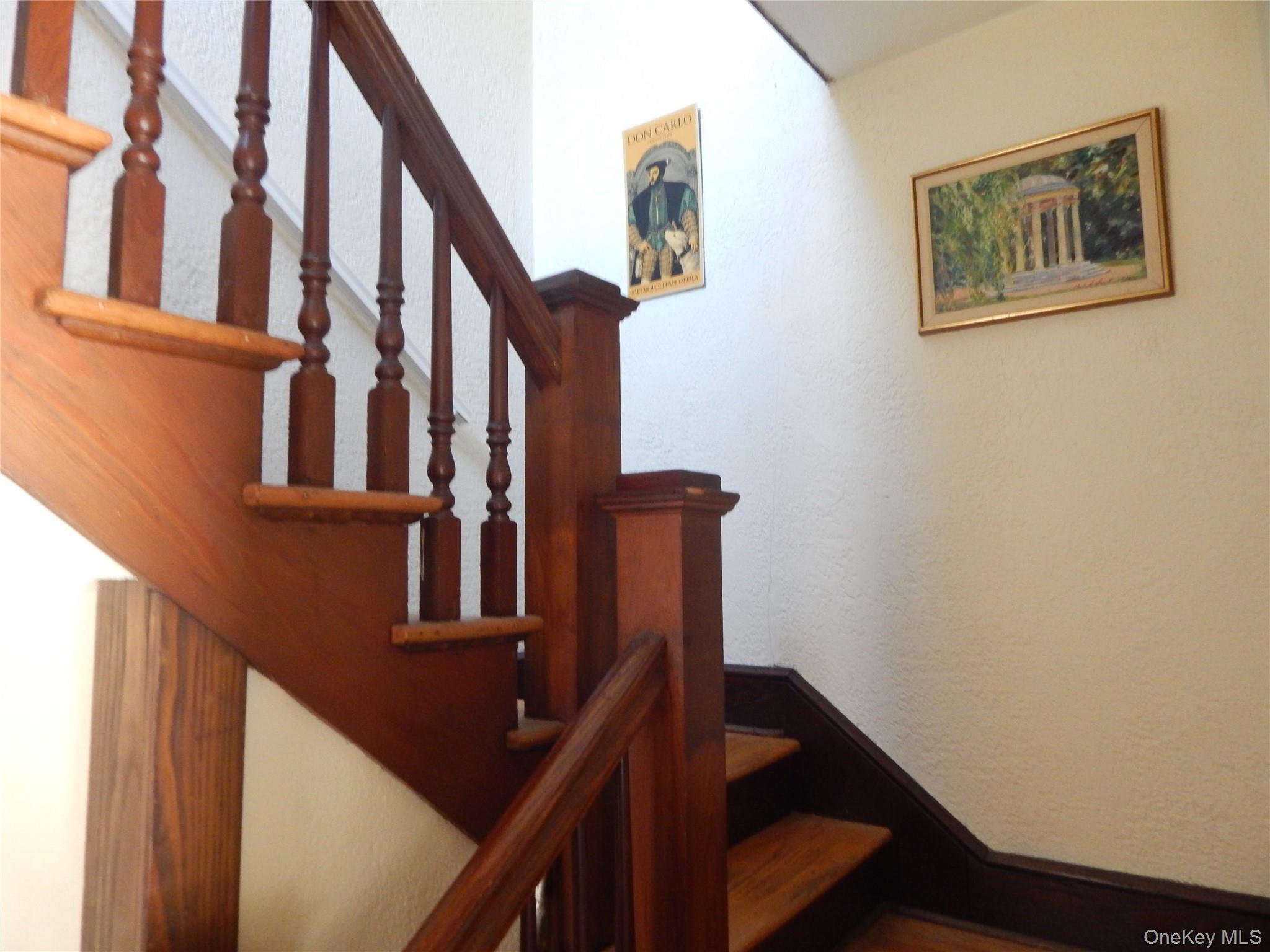 321 Spring Street Ossining, NY 10562 - Photo 3 of 18 Stairs to upstairs Apartment