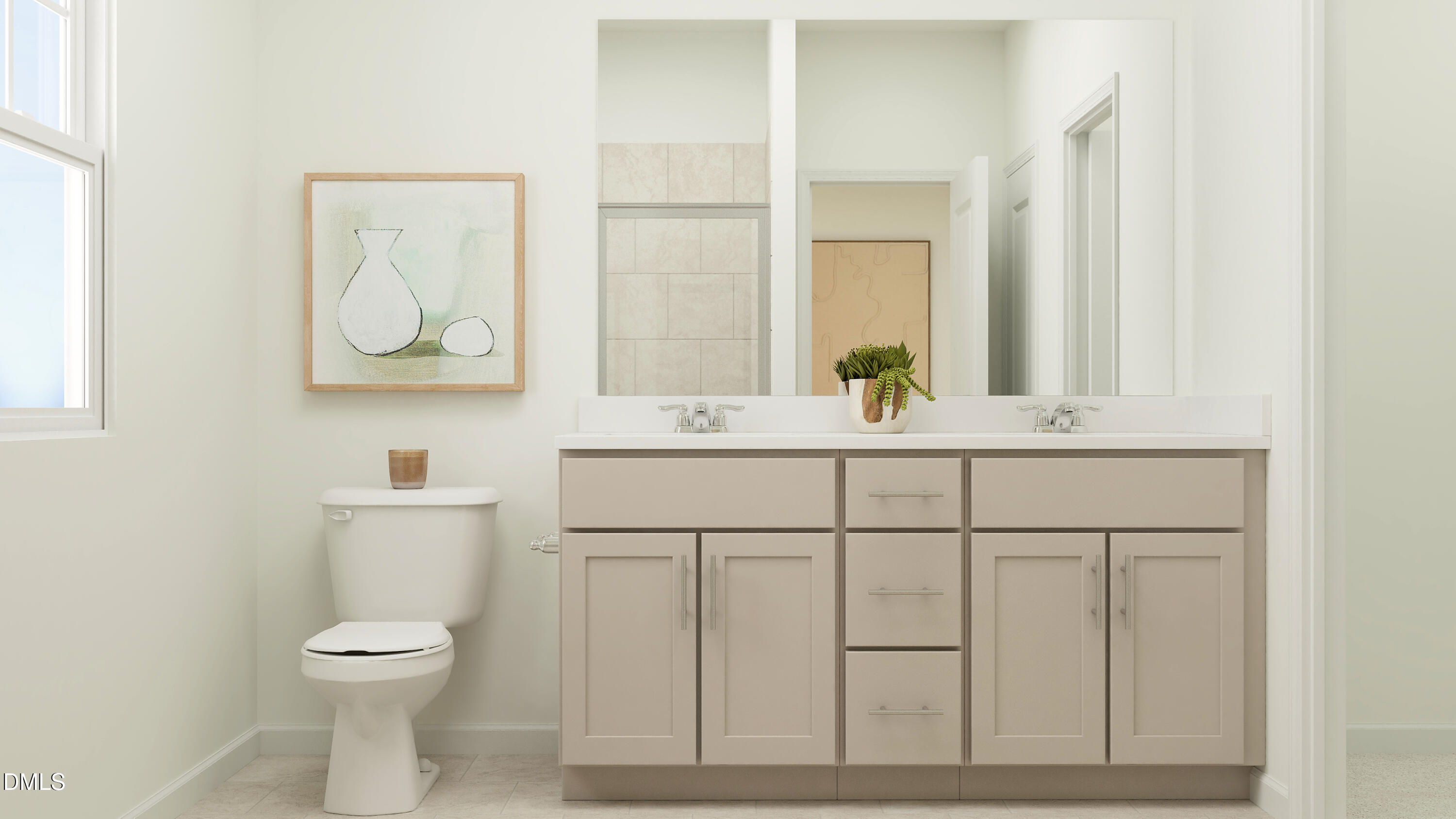 767 Roy Adams Road Angier, NC 27501 - Photo 9 of 17 Primary Bath - Rendering Only