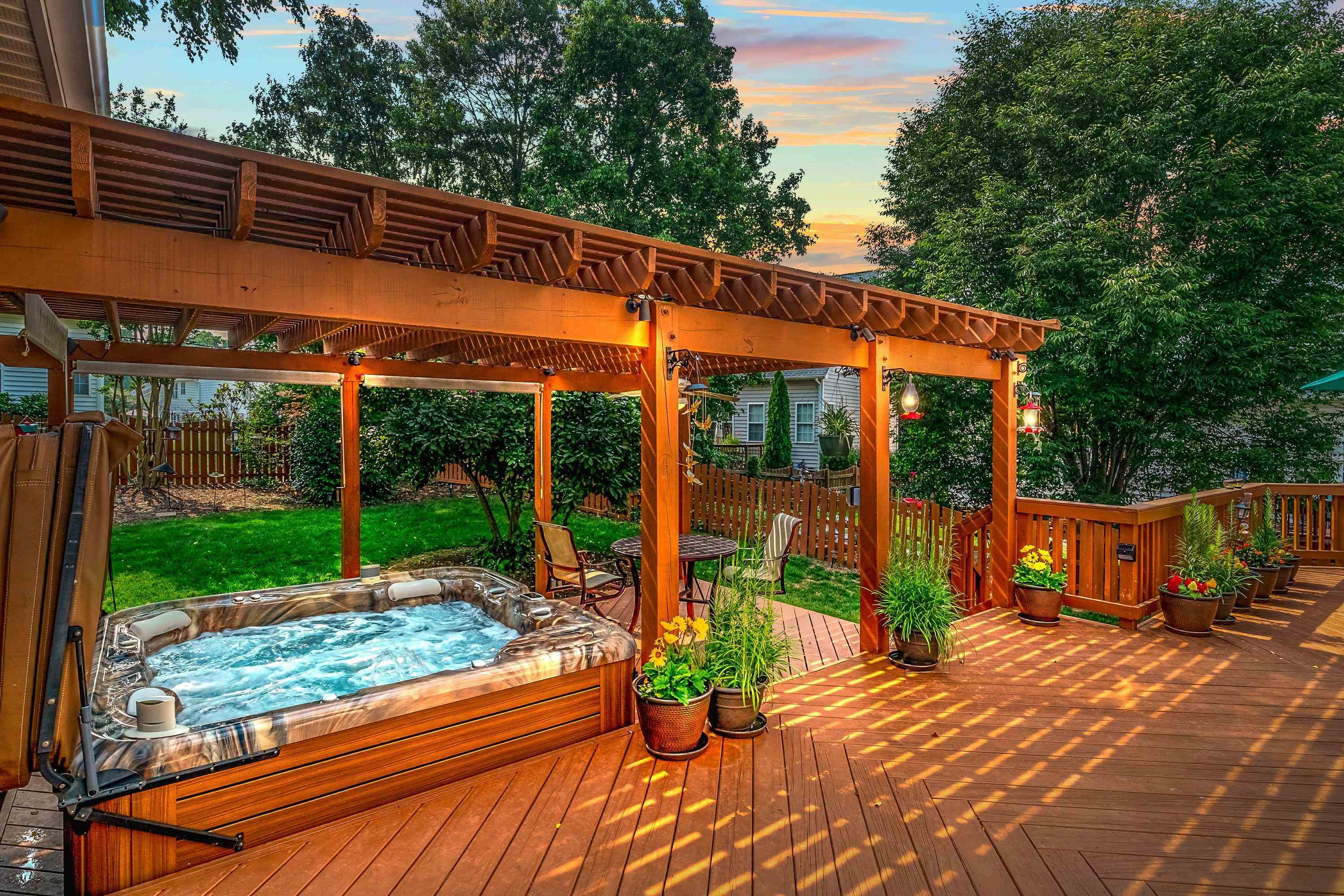 8909 Eaglebrook Court Raleigh, NC 27617 - Photo 15 of 61 Twilight