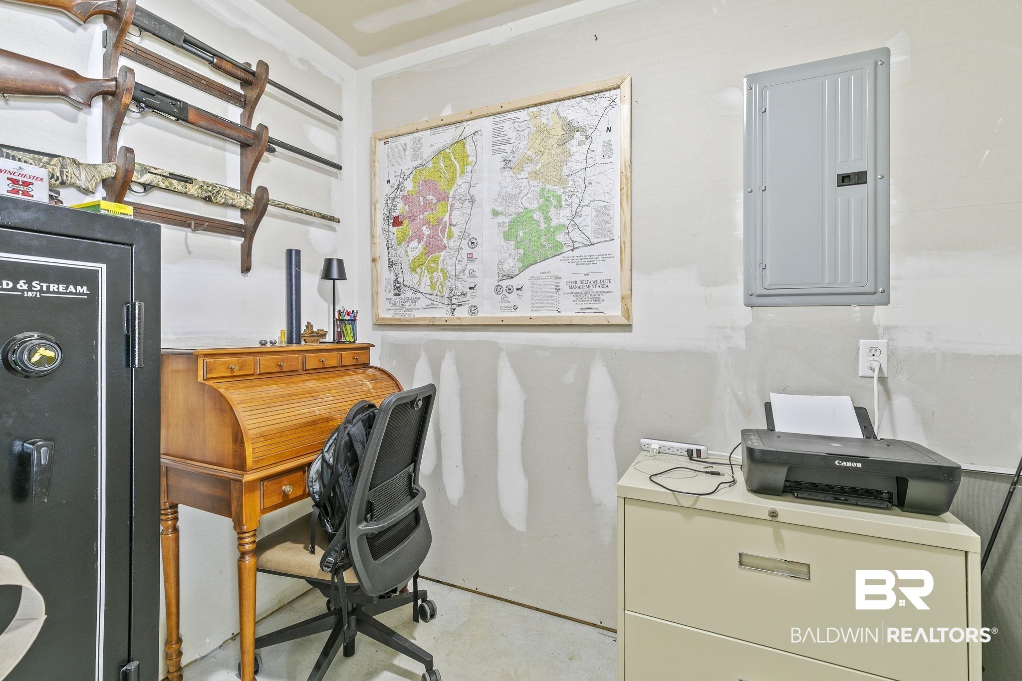 32072 Buzbee Road Daphne, AL 36527 - Photo 23 of 41 Office area with electric panel