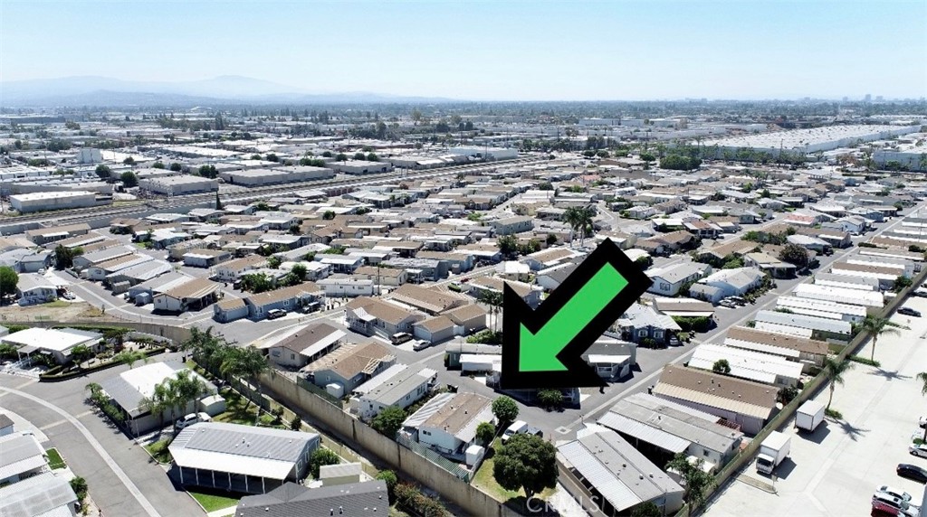 55 Walnut Via Anaheim, CA 92801 - Photo 25 of 25 an aerial view of a city with lots of residential buildings