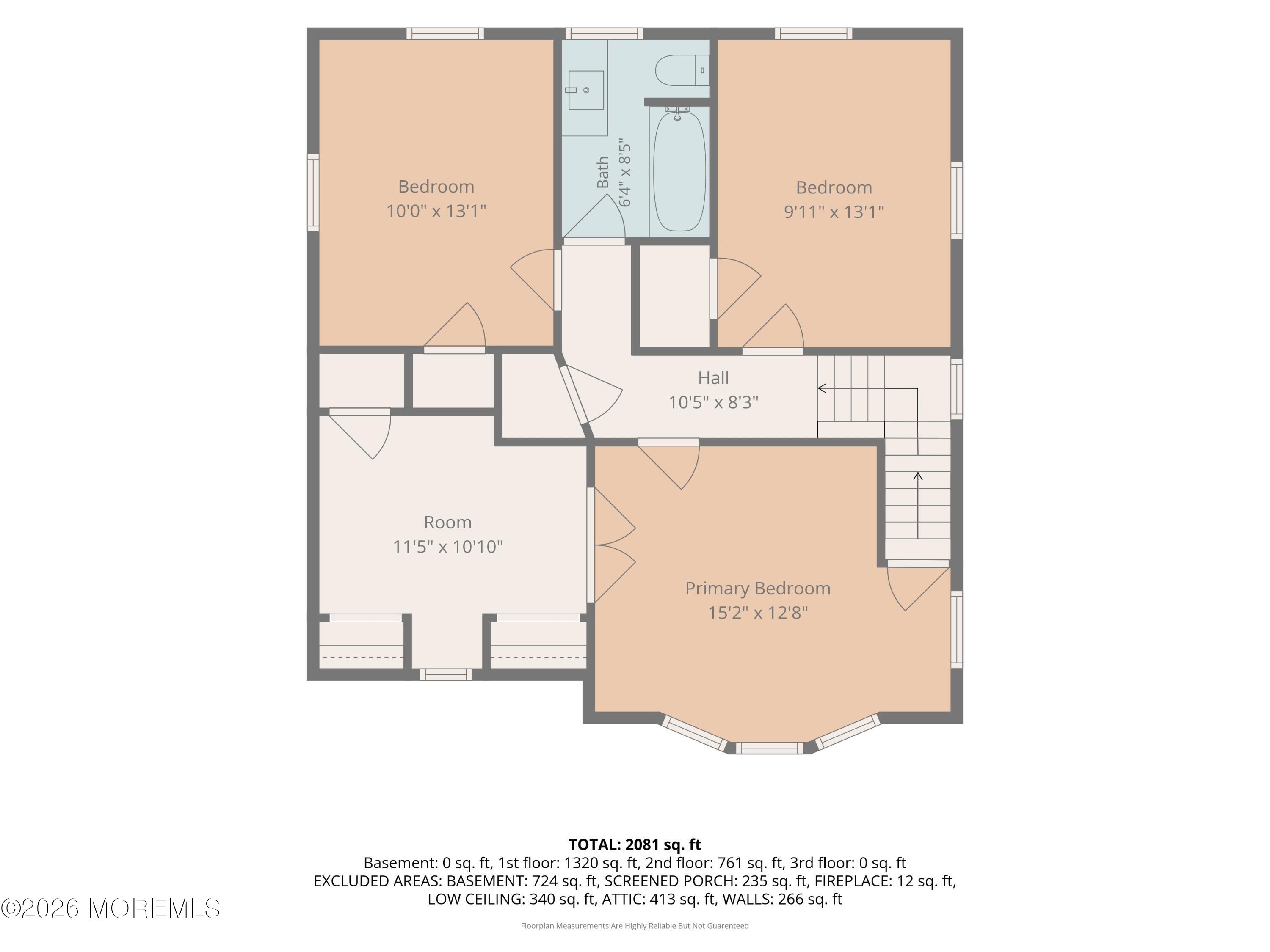 175 Broad Street, Unit 2 Manasquan, NJ 08736 - Photo 68 of 72 Floorplan 2nd Floor