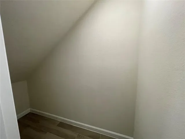 a view of a small space