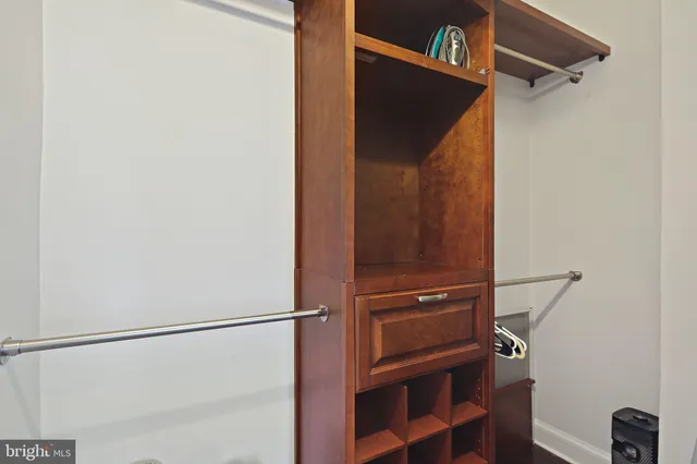 a view of closet