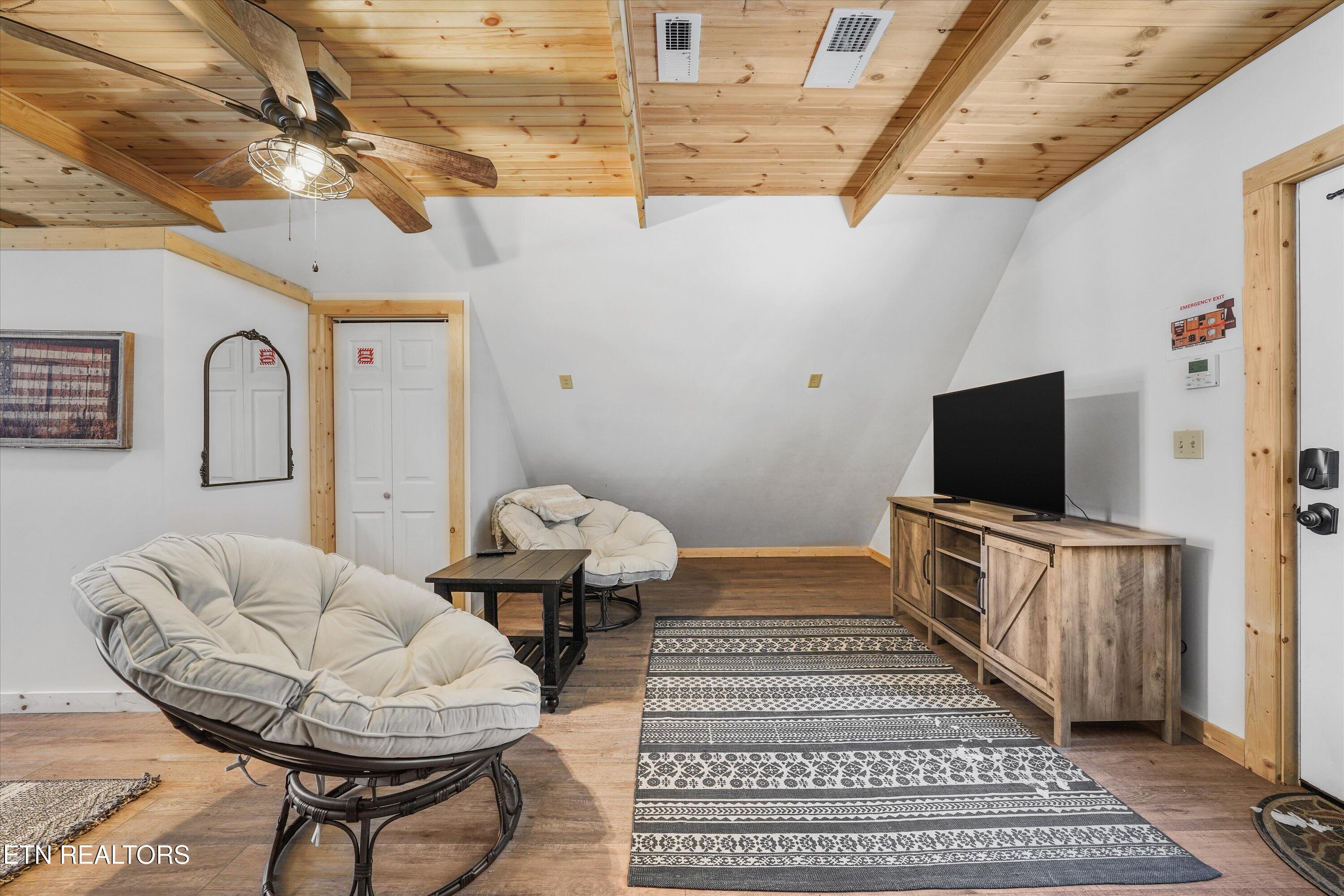 5236 Mathis Branch Road Gatlinburg, TN 37738 - Photo 26 of 50 Cozy Sitting Room on Upper Level