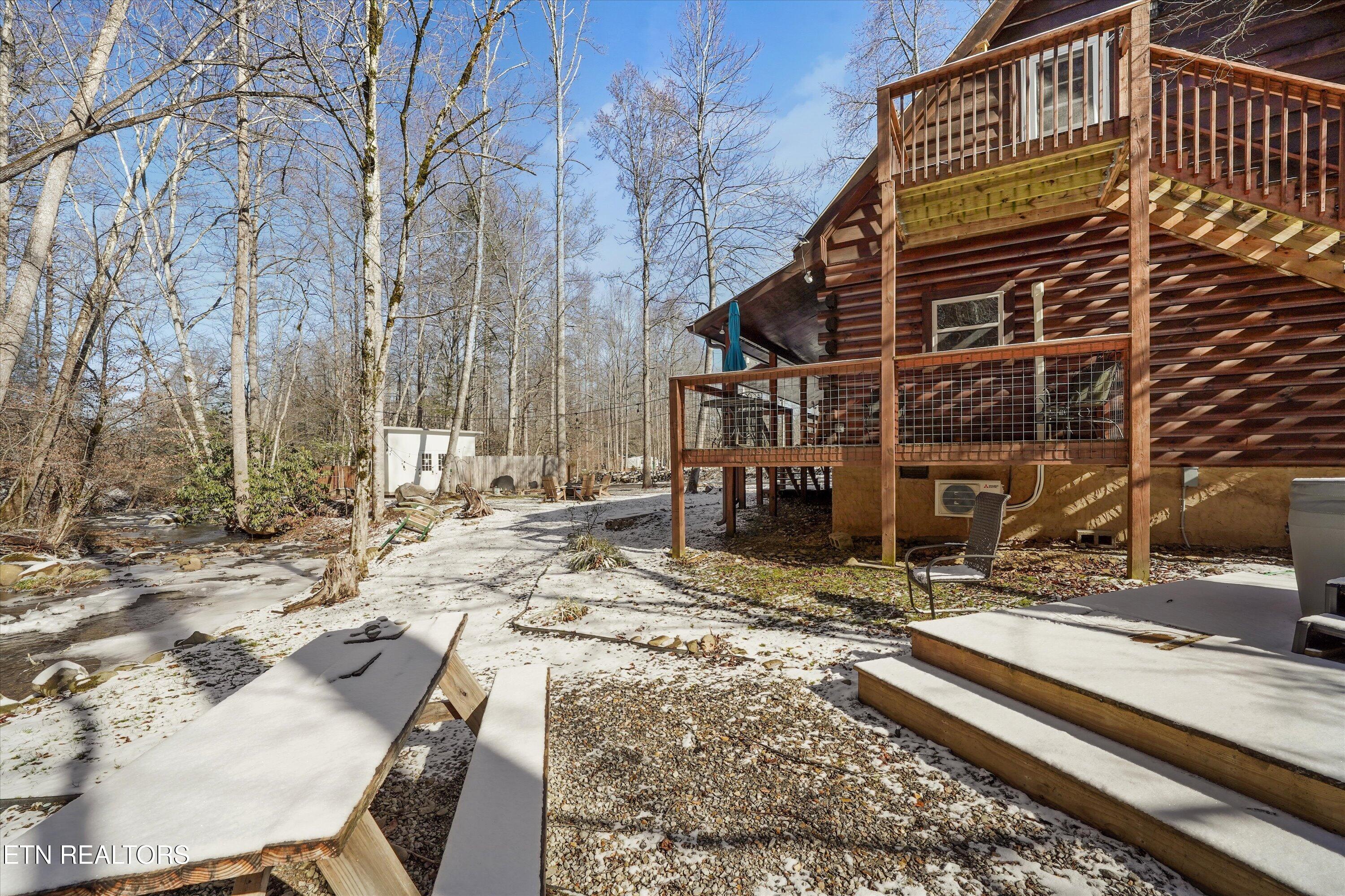 5236 Mathis Branch Road Gatlinburg, TN 37738 - Photo 31 of 50 Sitting Area by Creekside