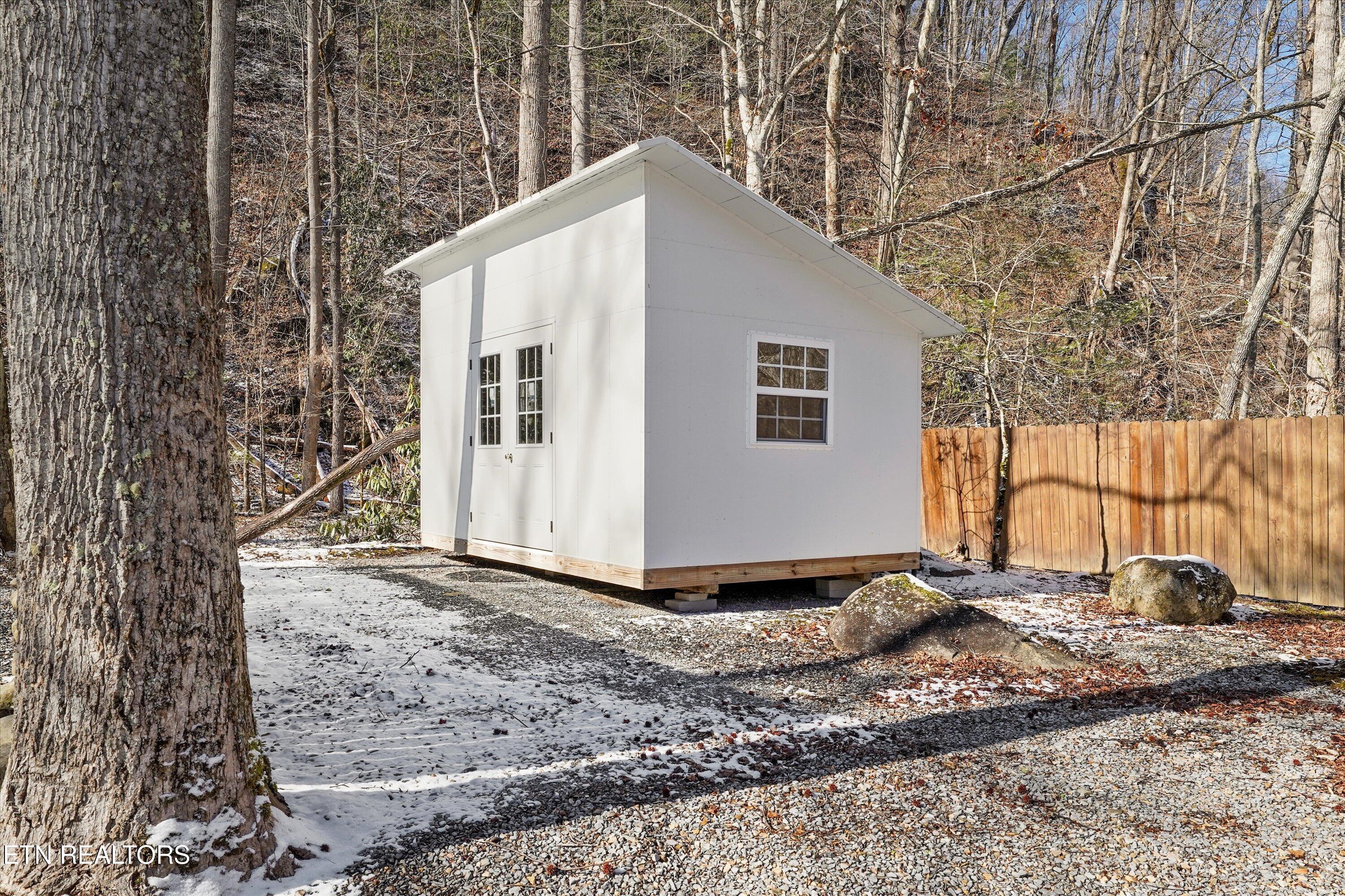 5236 Mathis Branch Road Gatlinburg, TN 37738 - Photo 39 of 50 Backyard Shed