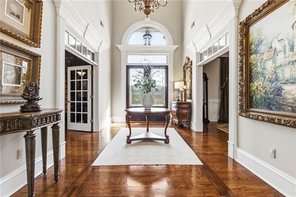 1400 Paul Aiken Road Dallas, GA 30157 - Photo 11 of 62 a view of a balcony with furniture and wooden floor