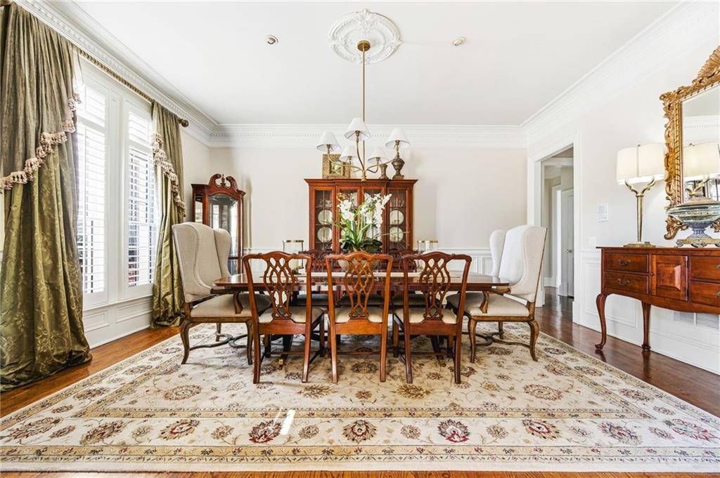 1400 Paul Aiken Road Dallas, GA 30157 - Photo 12 of 62 a view of a dining room with furniture window and wooden floor