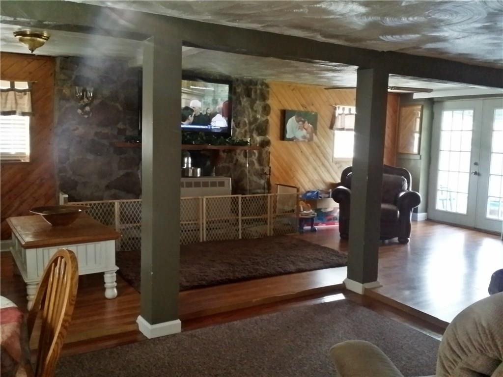 568 Oneida Valley Road Butler, PA 16001 - Photo 10 of 19 Living room with french doors to outside.