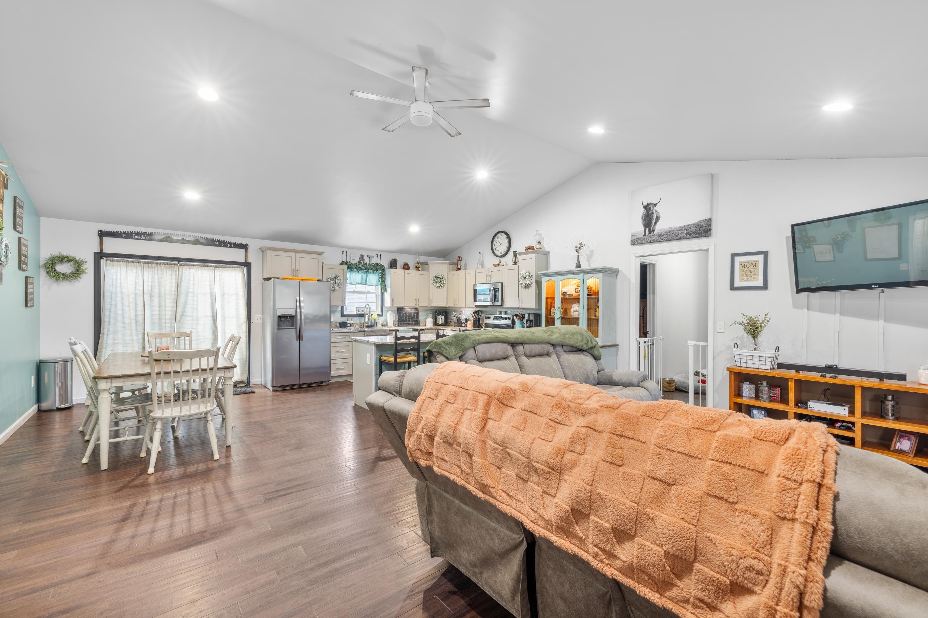703 14th Street Grottoes, VA 24441 - Photo 4 of 51 a living room with furniture and a flat screen tv