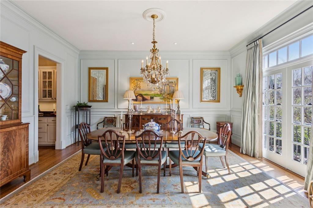 3005 Ranch Road Southeast Atlanta, GA 30339 - Photo 11 of 57 a view of a dining room with furniture window and wooden floor
